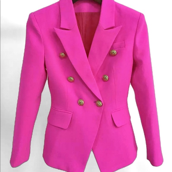 Neon Pink blazer - Picture 6 of 17